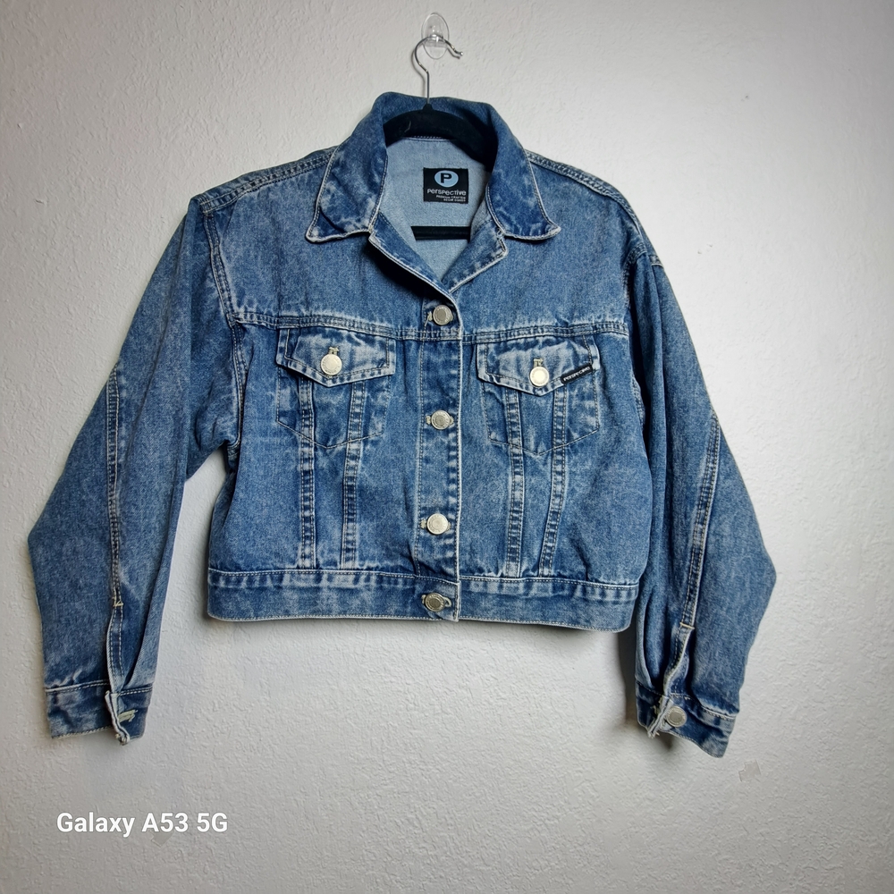 Perspective Blue Denim Jacket